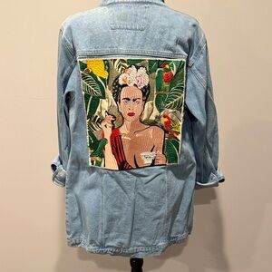 Women's Light Blue Denim Jacket